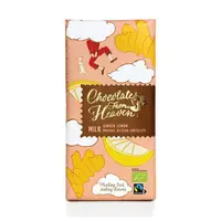 Ciocolata cu lapte cu ghimbir si lamaie- Milk Ginger Lemon Bio