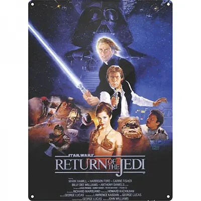 Placuta metalica - Star Wars - Return Of The Jedi