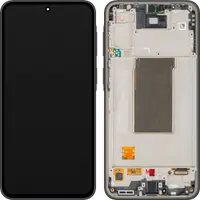 Display cu Touchscreen Samsung Galaxy A37 5G, cu Rama, Negru (Charkoal), Service Pack GH82-39232A