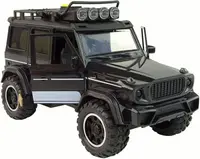 Jucărie pentru copii Lean Toys – Jeep off-road, cu sunete și lumini, 1:14, negru
