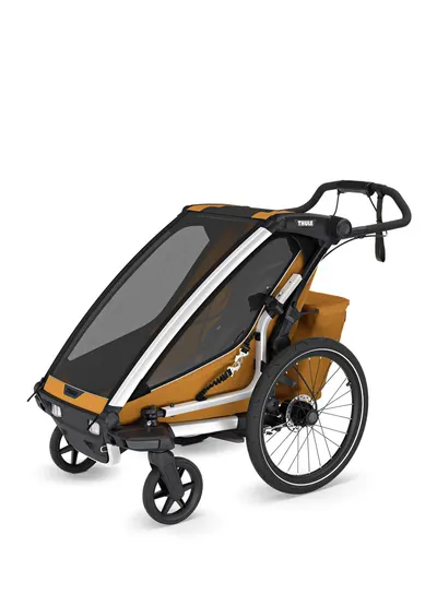 Carucior multisport single Thule Chariot Sport 2, Natural Gold