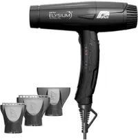 Parlux Uscător de păr ionizant cu control digital Elysium, 2300W, negru