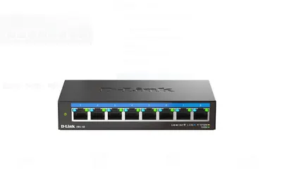 D-LINK DMS-108 UNMANAGED SWITCH 8 PORT, Interfata: 8 x 10/100Mbps/1G/2.5G, Auto MDI/MDIX, Capacitate Switch 40 Gbps, Packet For