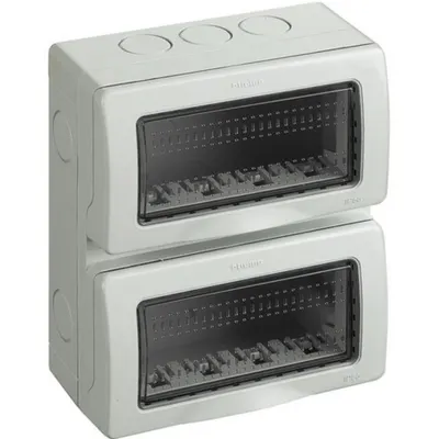 idrobox matix - doza IP55 8 module Vert.