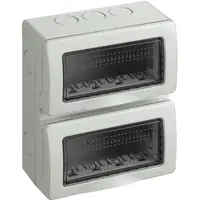 idrobox matix - doza IP55 8 module Vert.