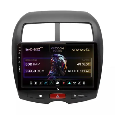 Navigatie Mitsubishi ASX Peugeot 4008 (2010-2018), Android, Z-Octacore 8GB RAM + 256GB ROM, 10.1 Inch - AD-BGZ10008+AD-BGRKIT267