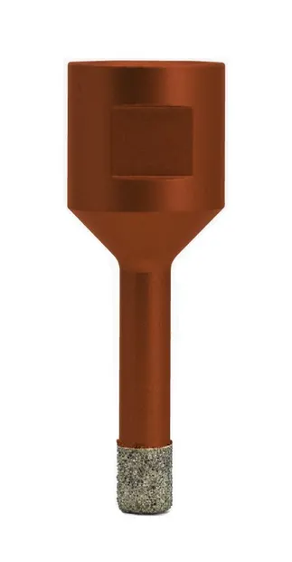 Carota diamantata pt. gresie portelanata & piatra - diam. 6mm -cu ceara- Profesional Standard - DXDY.REDrill.06