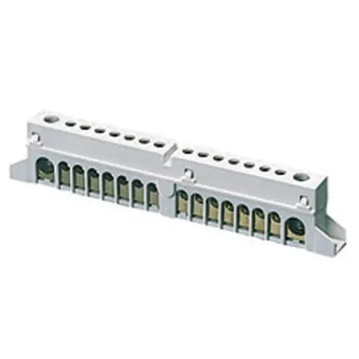 Bara nul (bloc terminal)(1X35)+(7X10) Gewiss GW40401