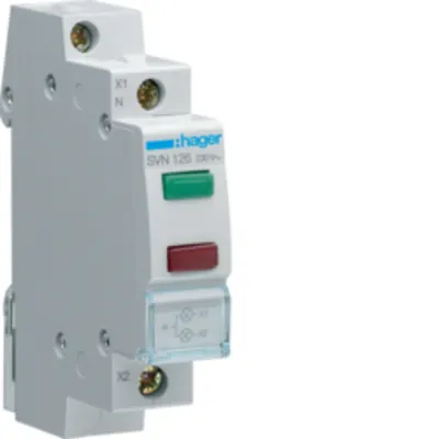 Lampă semnalizare 230V roșu+verde