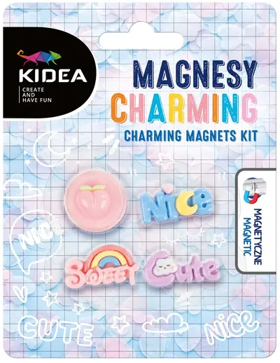 Set magneți Kidea - Charming, 4 buc