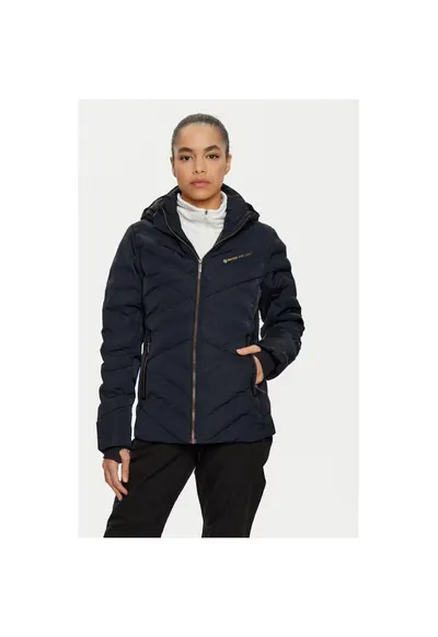 Geaca ski dama - 304122019 - Poliester - Negru - Negru