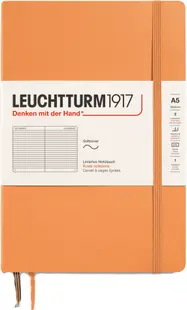 Caiet Leuchtturm1917 New Colours - A5, liniat, Apricot