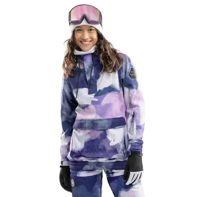 Jacheta de snowboard pentru femei W3-W Cloudmont Multicolor