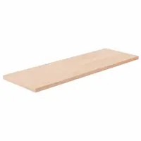 vidaXL Poliță, 60x20x1,5 cm, lemn masiv de stejar netratat