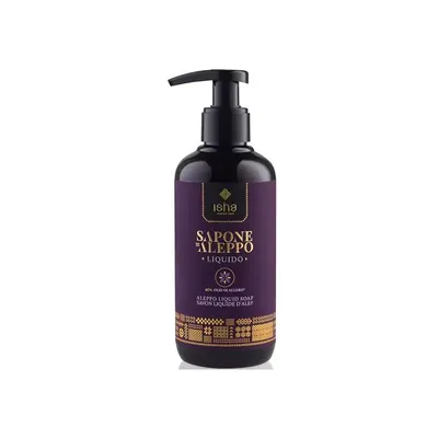 Sapun lichid de alep cu 40% ulei de dafin 250ml Isha