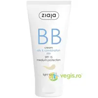 BB Cream Pentru Ten Gras Si Mixt SPF 15 - Light 50ml