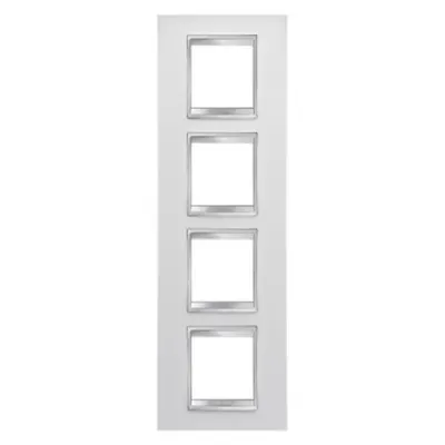 Placa ornament CProiector HORUS LUX international - IN TECHNOPOLYMER - 2+2+2+2 modul VERTICAL - WHITE - CProiector HORUS