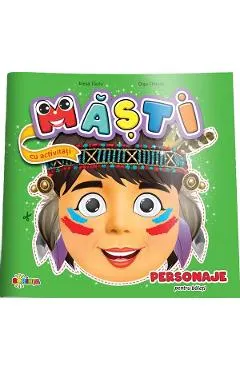 Masti cu activitati: Personaje pentru baieti
