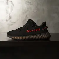 Adidasi Barbati Yeezy Sply-350 Black-Red Abyz4(103-8) (mărime: 43)