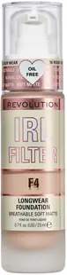 Makeup Revolution Fond de ten de lungă durată IRL Filter, F4, 23 ml