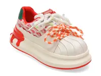 Pantofi sport GRYXX albi, 212919, din piele naturala