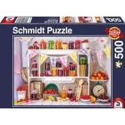 Puzzle 500 piese, Dulceturi si marmelada, Schmidt