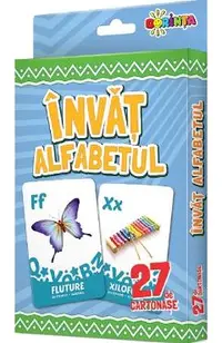 Invat alfabetul. 27 de cartonase