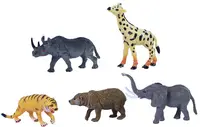Set de figurine Rappa - Animale sălbatice , 5 buc. , 7-10 cm