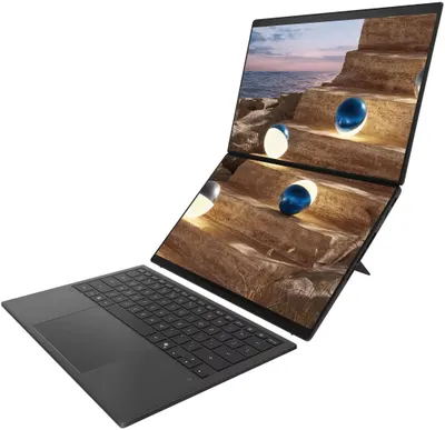 Laptop ASUS - Zenbook Duo UX8407, 14'', 2.8K, Ultra 9, 32GB/2TB, Touch