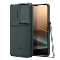 Husa pentru Samsung Galaxy S26 Ultra S948, Spigen, Optik Armor, Verde ACS10688