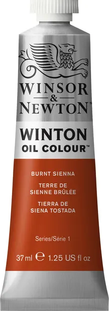 Vopsea de ulei Winsor & Newton Winton - Burnt Sienna, 37 ml