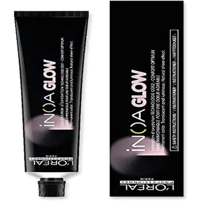 Vopsea permanentă păr, L'Oreal, Inoa Glow, deschis, 60 g
