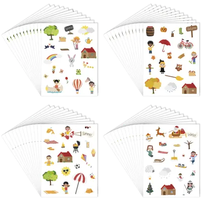Set de 960 de stickere
