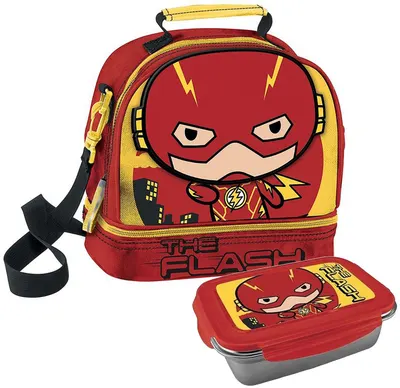 Set școlar cu geantă termoizolantă și cutie pentru prânz Graffiti Flash