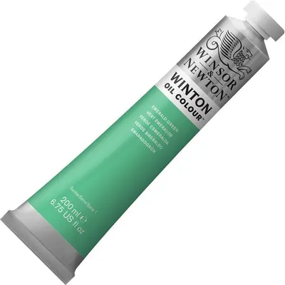 Vopsea ulei Winsor & Newton Winton - Verde smarald, 200 ml