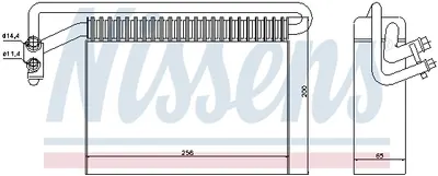 Evaporizator aer conditionat BMW Seria 3 (E46), X3 (E83) 1.6-3.2 intre 1997-2011