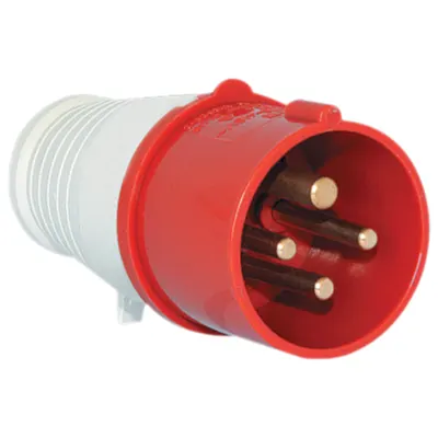 Pachet Conexiune Sigura Trifazata: Fisa HT-014 16A IP44 + Priza Fixa HT-114 16A IP44, 400V