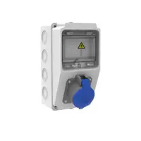 Cutie Distributie Bemis BH1-2103-0000, 1 Priza 1/16A, Halogen Free, IP44