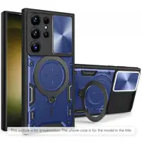 Husa pentru Samsung Galaxy Z Flip8 F776, Techsuit, CamGuard Pro, Albastra