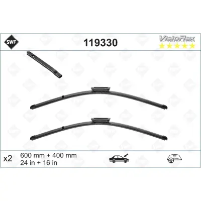 Lamela stergator SWF 119330
