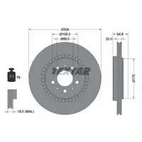 Disc frana TEXTAR 92126803