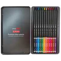 Creioane blending rotunde, 4mm, 12buc/set, Artmate chroMIX, cutie metalica, Herlitz