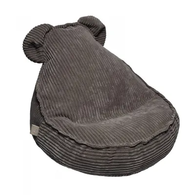 Fotoliu puf pentru copii MeowBaby aesthetic Sako Teddy brown