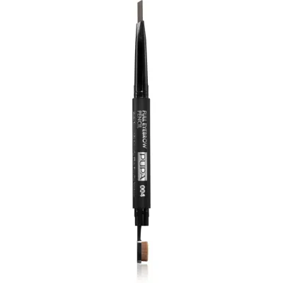 PUPA Milano Full Eyebrow Automatic Pencil creion pentru sprancene culoare 004 - Extra Dark 0.2 g