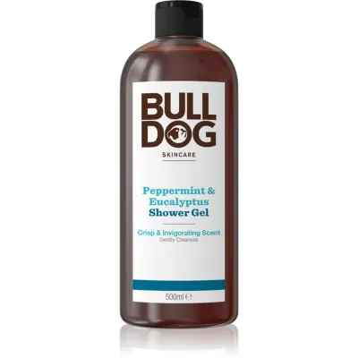 Bulldog Peppermint & Eucalyptus Shower Gel Gel de duș pentru bărbați 500 ml