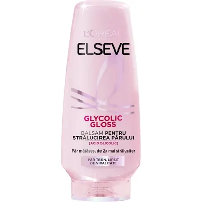 Balsam pentru Stralucirea Parului Elseve Glycolic Gloss, 200 ml