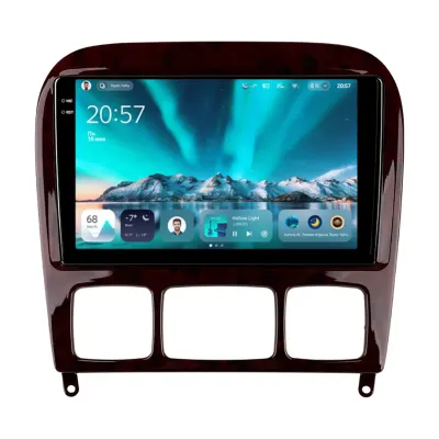Navigatie Auto Teyes CC4 Mercedes-Benz S Class W220 1998-2005 6+128GB 9.5" QLED Octa-core 2.7Ghz, Android 4G Bluetooth 5.1 DSP