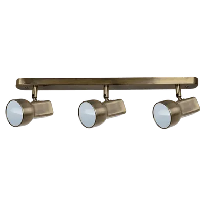 Spot Jack 3xe14 Auriu Antic L560mm