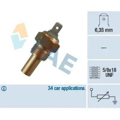 Senzor temperatura lichid racire FAE 31360