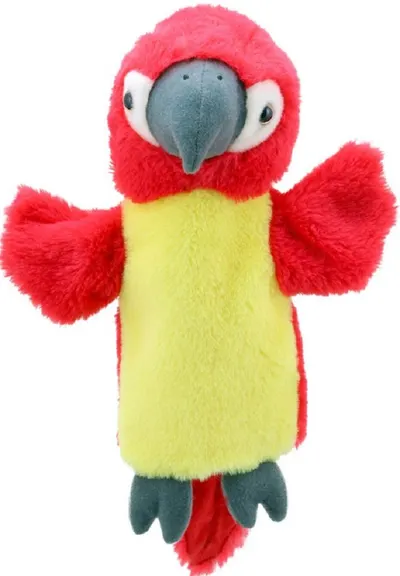 Papusa-manusa The Puppet Company - Papagal, 25 cm